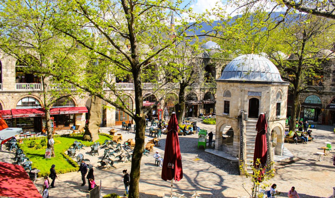 Bursa’nın büyüleyici güzelliği: Koza Han Bursa'ya, Sultan 2. Bayezid tarafından 1491 yılında yaptırılan Koza Han,