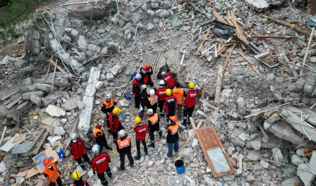 BURSA'NIN İNEGÖL İLÇESİNDE BELEDİYE İLE İNEGÖL DOĞAL AFETLER ARAMA KURTARMA