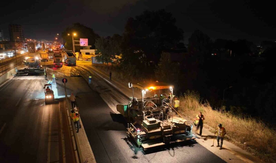 Ankara yolunda bir etap daha tamamlandı BURSA BÜYÜKŞEHİR BELEDİYESİ’NİN BURSA-ANKARA KARAYOLUNDA SÜRDÜRDÜĞÜ ASFALT YENİLEME ÇALIŞMALARINDA BİR