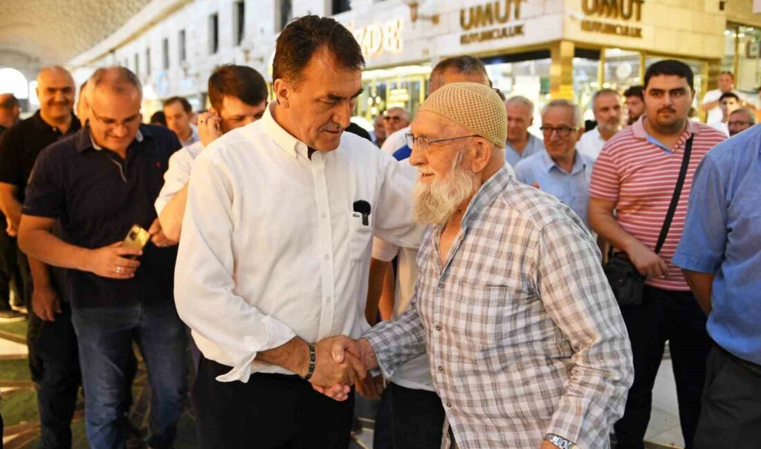 OSMANGAZİ BELEDİYE BAŞKANI MUSTAFA DÜNDAR, HER FIRSATTA İLÇENİN FARKLI NOKTALARINDA