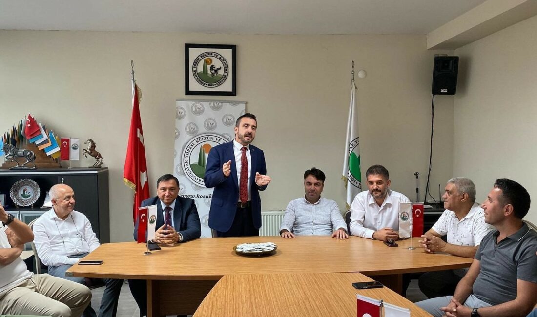 Önder Tanır, Balkan derneklerini ziyaret etti Kestel Belediye Başkanı Önder Tanır, Koşukavak Yöresi Kültür Derneği ile