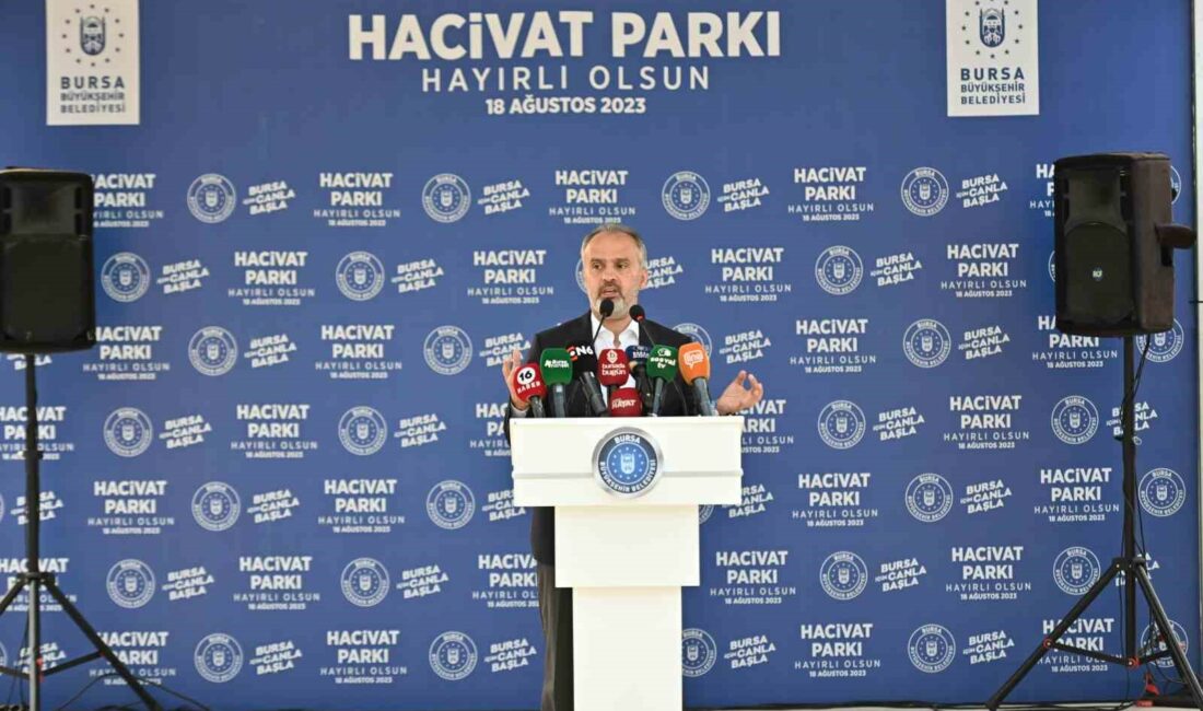 Bursa’da 3 milyon metrekare yeni yeşil alanı kente kazandırmayı hedefleyen