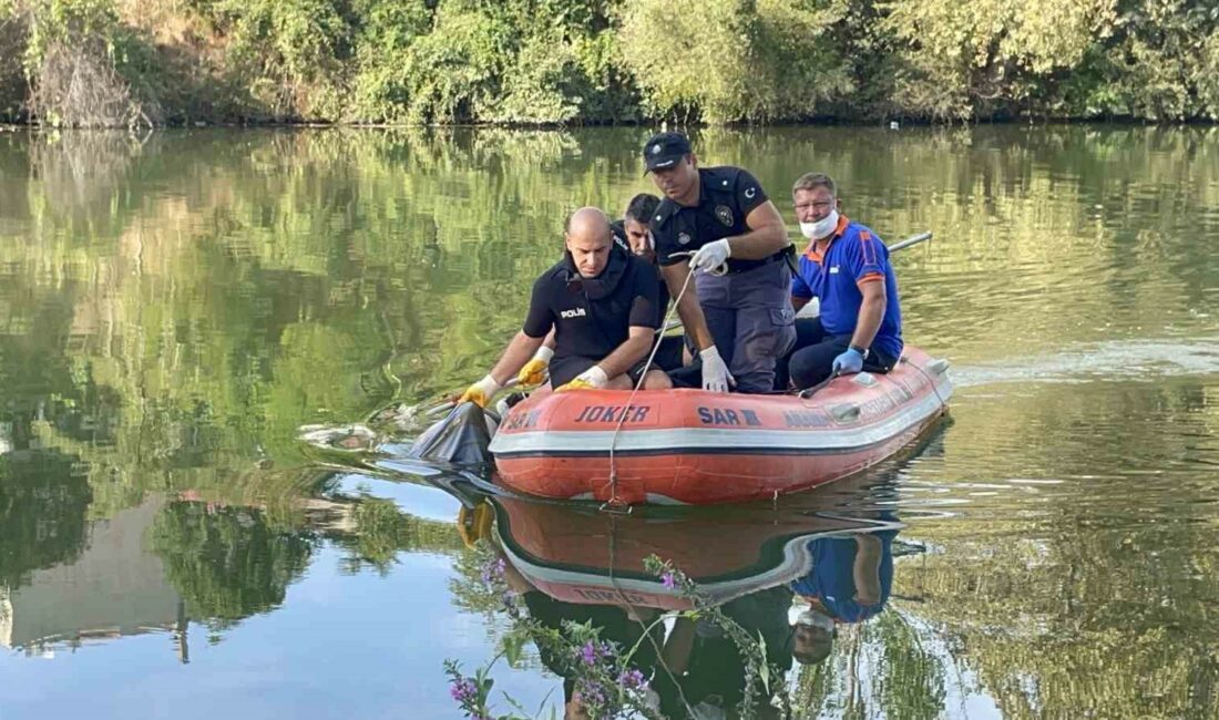 Bursa'nın Mustafakemalpaşa ilçesinde, bir çayın içinde erkek cesedi bulundu.