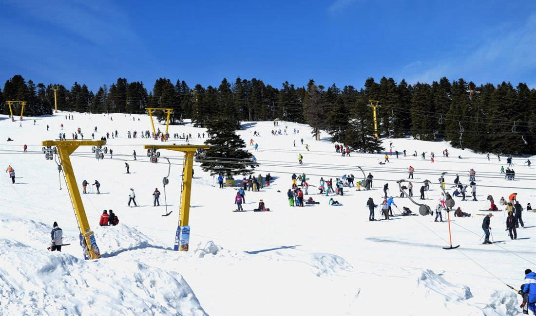 Bursa’da kış turizminin beyaz incisi: Uludağ Olimpos ve Keşiş Dağı olarak da bilinen 2 bin 543