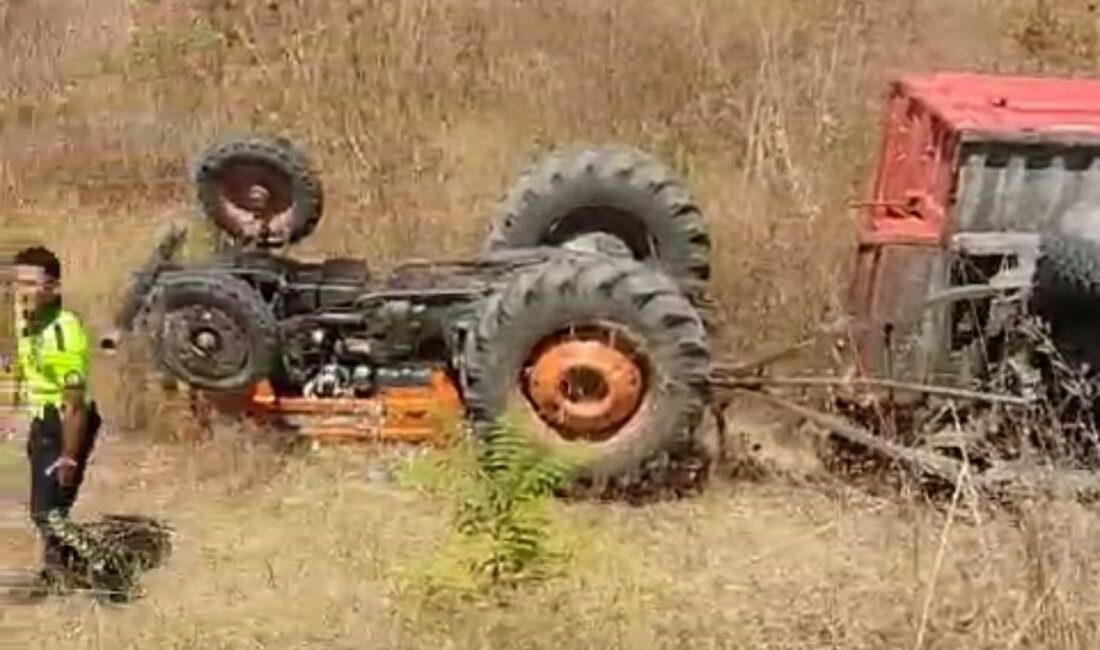 Bursa’da traktörün altında kalan çiftçi hayatını kaybetti Bursa’nın Yenişehir ilçesinde traktör altında kalan çiftçi hayatını kaybetti.