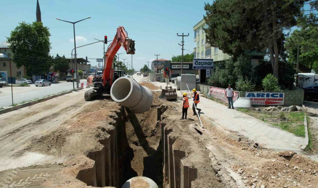 Büyükşehir Karacabey’in altını da üstü de yeniliyor Karacabey'de içme suyu, kanalizasyon ve yağmur suyu hattı imalatı