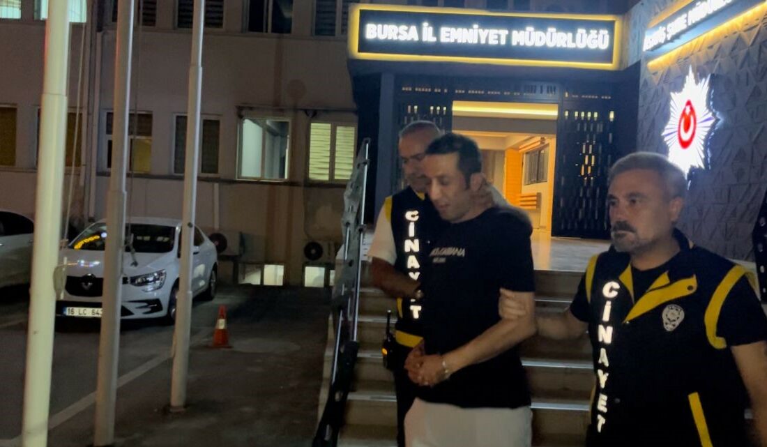 Bursa’nın Nilüfer ilçesinde, erkek kardeşini öldüren kişiyi bir sokak ortasında