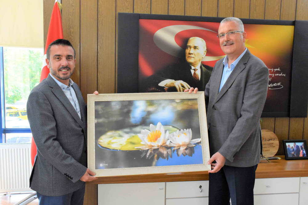 Kestel Belediye Başkanı Tanır'dan Özkan'a ziyaret
