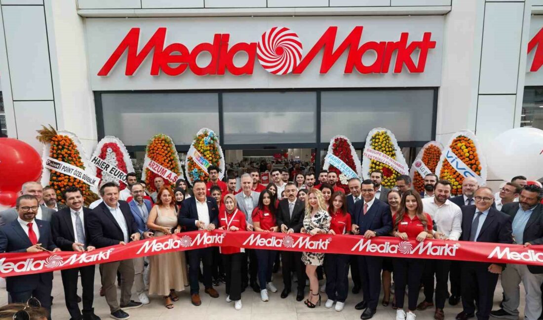 ELEKTRONİK PERAKENDECİSİ MEDİAMARKT, BURSA’DA BİN 675 METREKARELİK YENİ BİR MAĞAZA