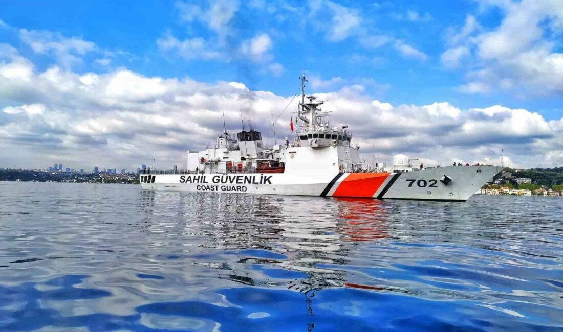 SAHİL GÜVENLİK KOMUTANLIĞI BÜNYESİNDE YER ALAN TCSG-GÜVEN GEMİSİ CUMHURİYETİN 100.