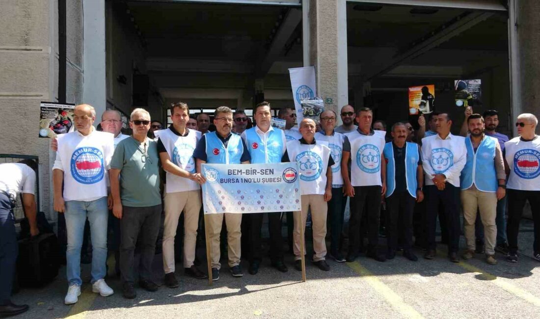 Yangında dövülen itfaiyeci için destek BELEDİYE VE ÖZEL İDARE ÇALIŞANLARI BİRLİĞİ SENDİKASI (BEN-BİR-SEN) BURSA 1