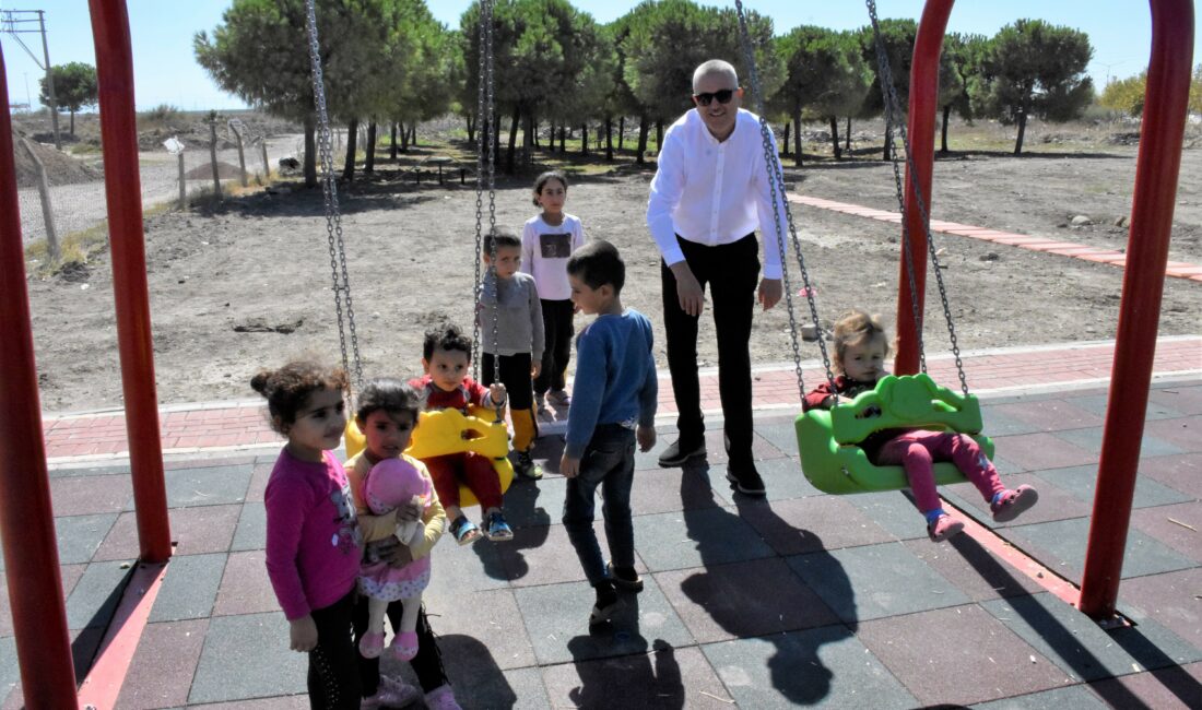 Karacabey Belediyesi, ilçedeki sosyal alanları arttırıyor.