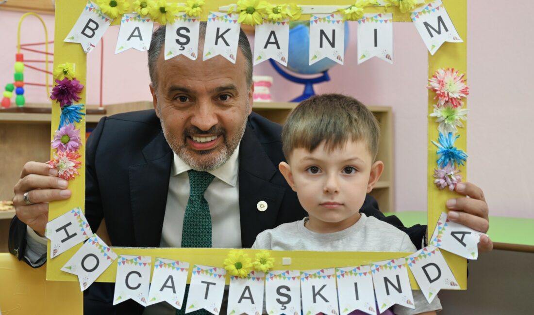 Bursa Büyükşehir Belediyesi, okul öncesi eğitimde önemli bir marka haline