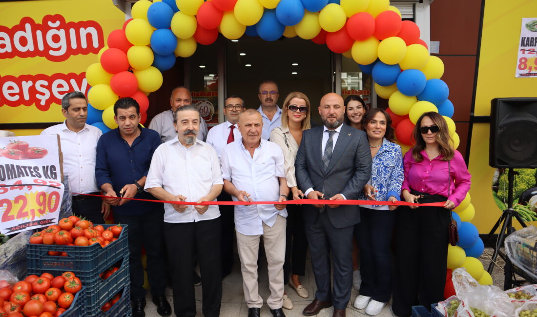 Özhan Market’in Uğur Mumcu şubesi açıldı Kaliteli hizmet anlayışıyla her zaman müşterilerinin yüzünü güldüren Özhan Market,