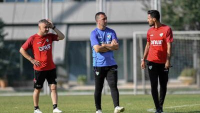 Bursaspor, TFF 2. Lig’in 5. haftasında oynayacağı Altınordu maçının hazırlıklarını