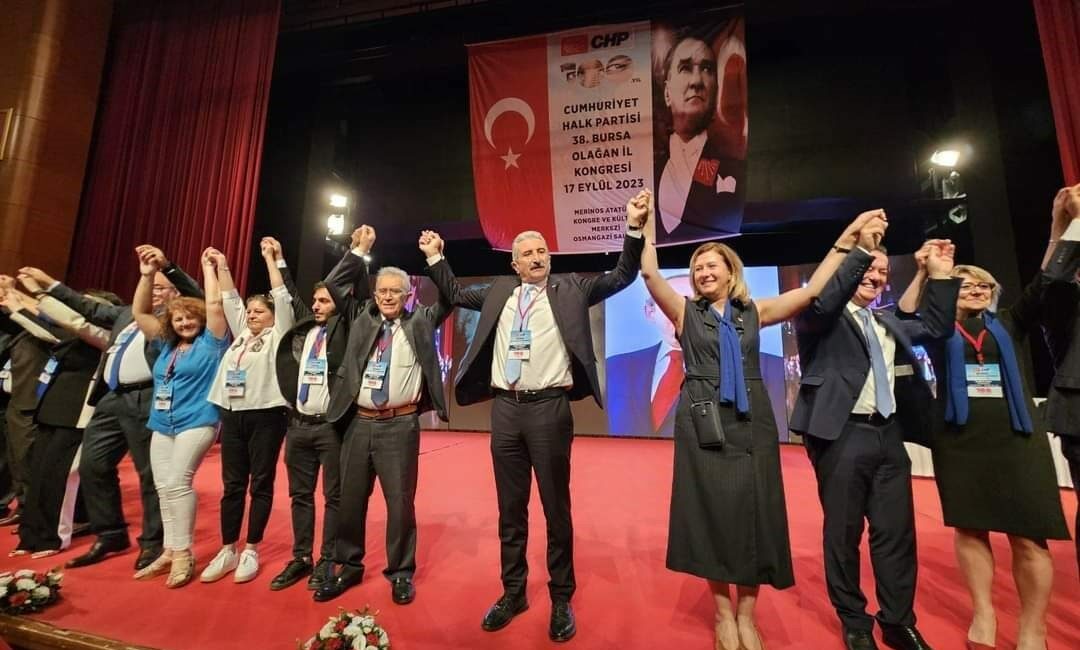 CHP’nin Bursa il başkanı Nihat Yeşil oldu Cumhuriyet Halk Partisi (CHP) 38. Bursa İl Olağan Kongresi’nde 599