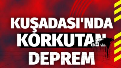 İzmir'in Kuşadası ilçesinde 4.4. büyüklüğünde deprem meydana geldi.