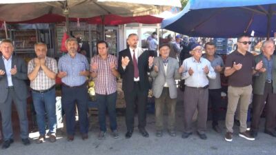 Bursa’nın Orhaneli ilçesinde 700 yıldır kurulan Beyce Pazarı’nda mahalle halkı