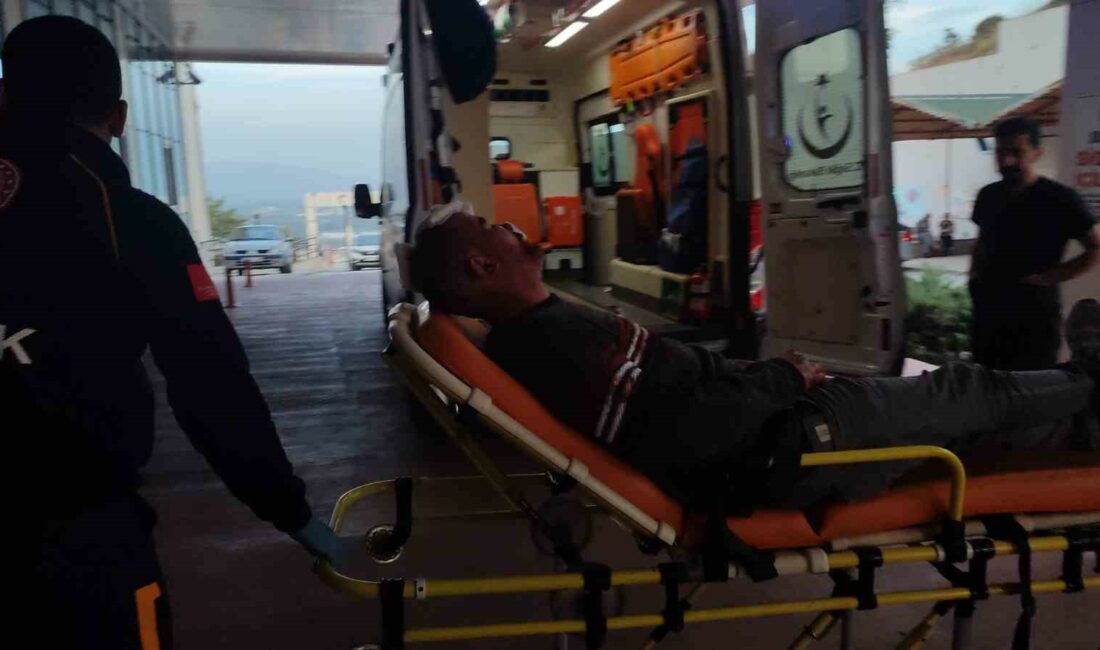 Bursa’nın Orhangazi ilçesinde lastikçi dükkanında çıkan kavgada birbirlerine bıçak ve