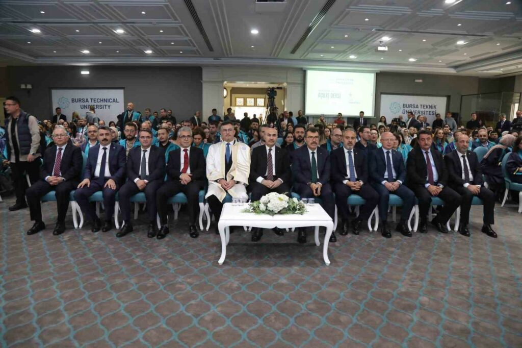 BTÜ’de Akademik Açılış Dersi Hasan Mandal’dan BURSA TEKNİK ÜNİVERSİTESİ (BTÜ) 2023-2024 AKADEMİK YILI, TÜBİTAK BAŞKANI PROF.
