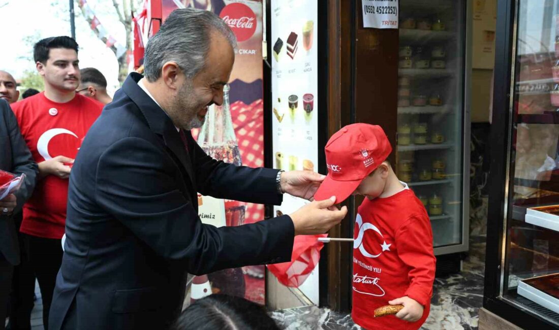 BURSA BÜYÜKŞEHİR BELEDİYESİ, CUMHURİYET’İN 100’ÜNCÜ KURULUŞ YILDÖNÜMÜ NEDENİYLE ŞEHRİN TÜM