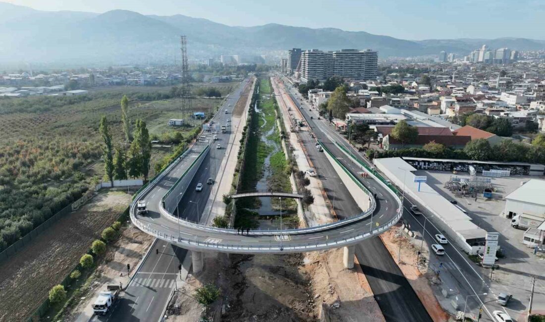 Bursa’da ulaşım yeni köprülerle nefes alıyor BURSA'DA ULAŞIM YENİ KÖPRÜ VE KAVŞAKLARLA RAHATLIYOR