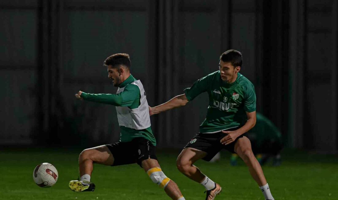 BURSASPOR'DA GÖLCÜKSPOR MAÇI HAZIRLIKLARI TAMAMLANDI.