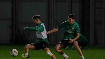 BURSASPOR'DA GÖLCÜKSPOR MAÇI HAZIRLIKLARI TAMAMLANDI.