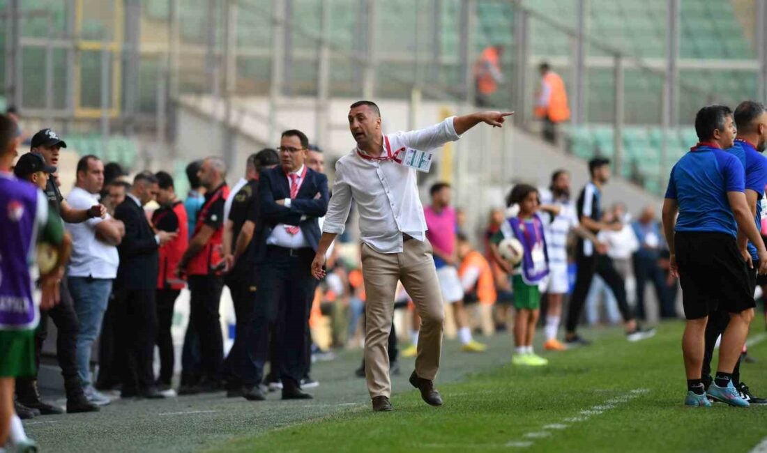 BURSASPOR'DA NEDİM VATANSEVER'LE YOLLAR AYRILDI.