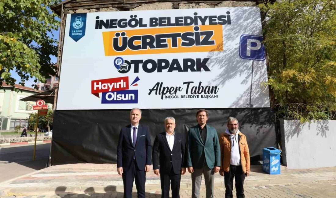 Çarşıya nefes aldıracak 150 araçlık otopark hizmete girdi İNEGÖL BELEDİYESİ’NİN YENİCE MAHALLESİNDE ÇARŞI BÖLGESİNİN GİRİŞİ SAYILABİLECEK ÇARDAK CAMİNİN