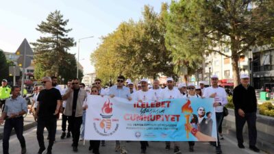 “MÜTAREKE’DEN CUMHURİYET’E 100. YIL MEŞALESİ”BURSA, BİLECİK, BOZÜYÜK, ESKİŞEHİR MERKEZİN ARDINDAN