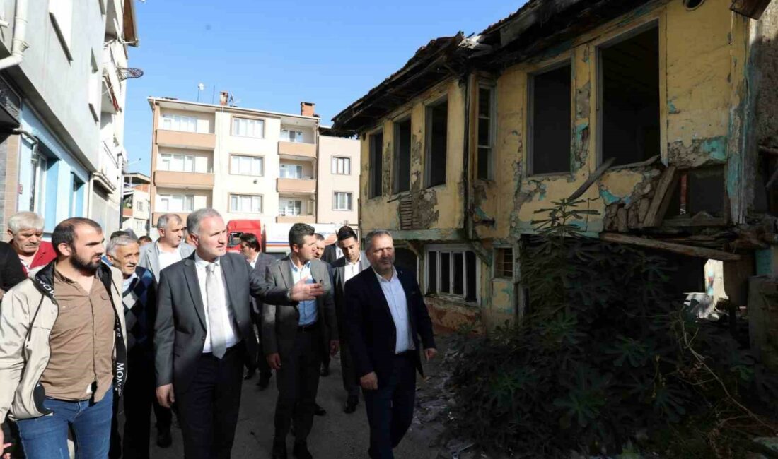 İNEGÖL BELEDİYESİ, ŞEHRİN MUHTELİF BÖLGELERİNDE BULUNAN 30 DOLAYINDA METRUK YAPININ