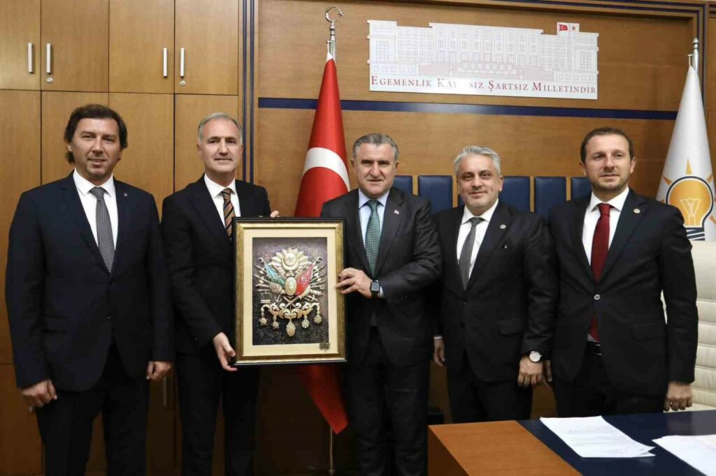 AK PARTİ BURSA MİLLETVEKİLİ AYHAN SALMAN, İNEGÖL BELEDİYE BAŞKANI ALPER