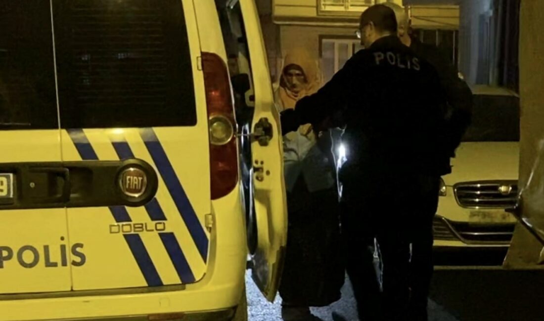 Bursa’nın İnegöl ilçesinde kendisine küfür eden eşine sinirlenen öfkeli kadın