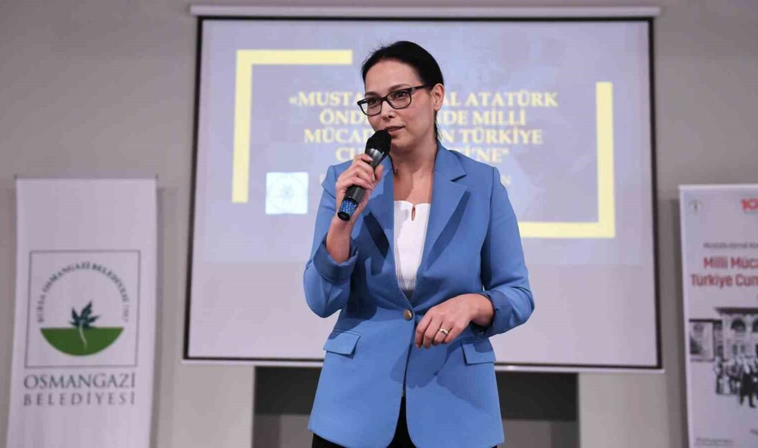 OSMANGAZİ BELEDİYESİ’NİN DESTEKLERİYLE DÜZENLENEN PROGRAMDA BURSA ERKEK LİSESİ ÖĞRENCİLERİNE MUSTAFA