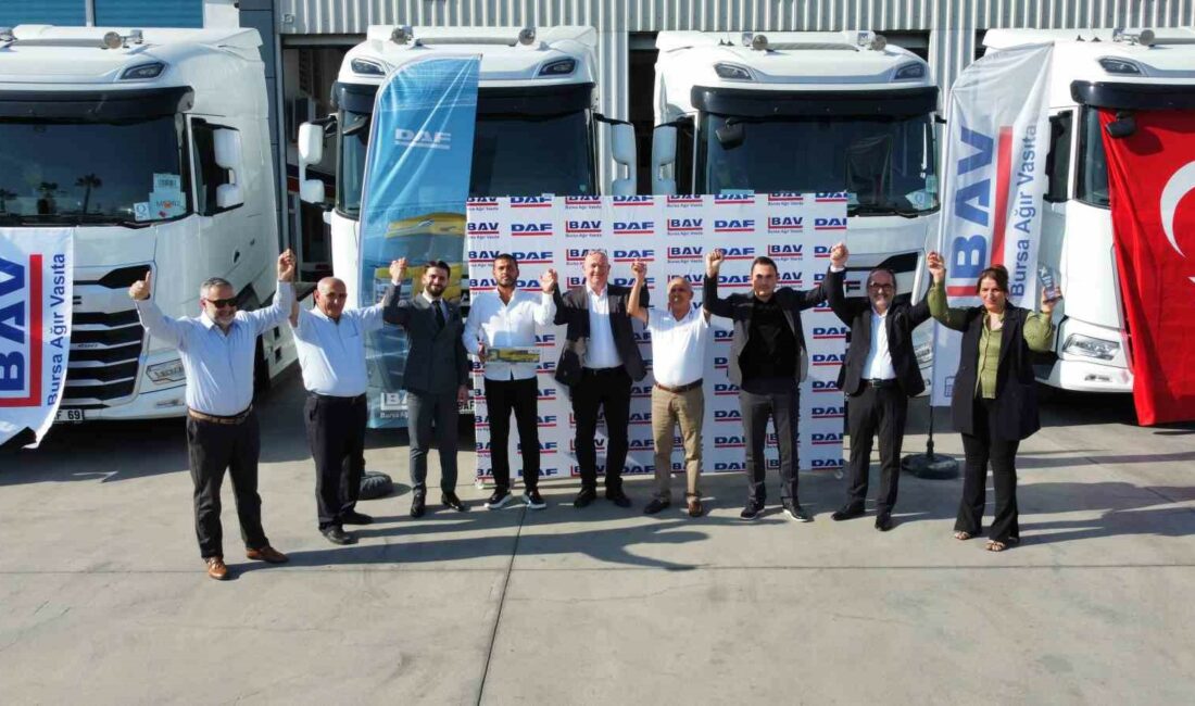 Petrol taşımacılığının tercihi Bursa Ağır Vasıta oldu BURSA AĞIR VASITA VE DAF TRUCKS TÜRKİYE, 20 ADET YENİ