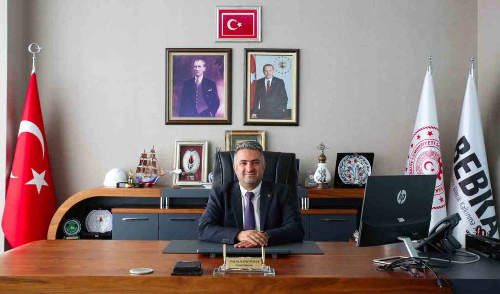PROF. DR. M. ZEKİ DURAK, BEBKA GENEL SEKRETERİ GÖREVİ SÜRECİNCE