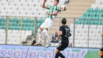 TFF 2. LİG BEYAZ GRUP 10. HAFTA MAÇINDA BURSASPOR, SAHASINDA