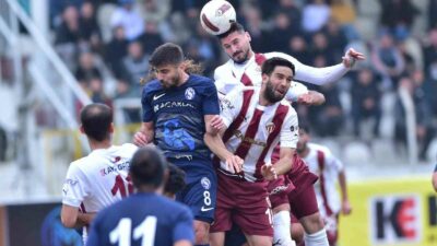 TFF 2. LİG KIRMIZI GURUPTA İNEGÖLSPOR, SAHASINDA AĞIRLADIĞI SARIYER'İ 2-1