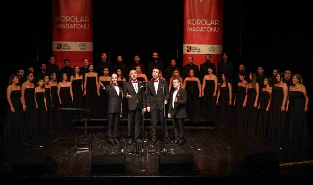 NİLÜFER BELEDİYESİ İLE KORO KÜLTÜRÜ DERNEĞİ’NİN NİLÜFER’DE DÜZENLEDİĞİ KOROLAR MARATONU,