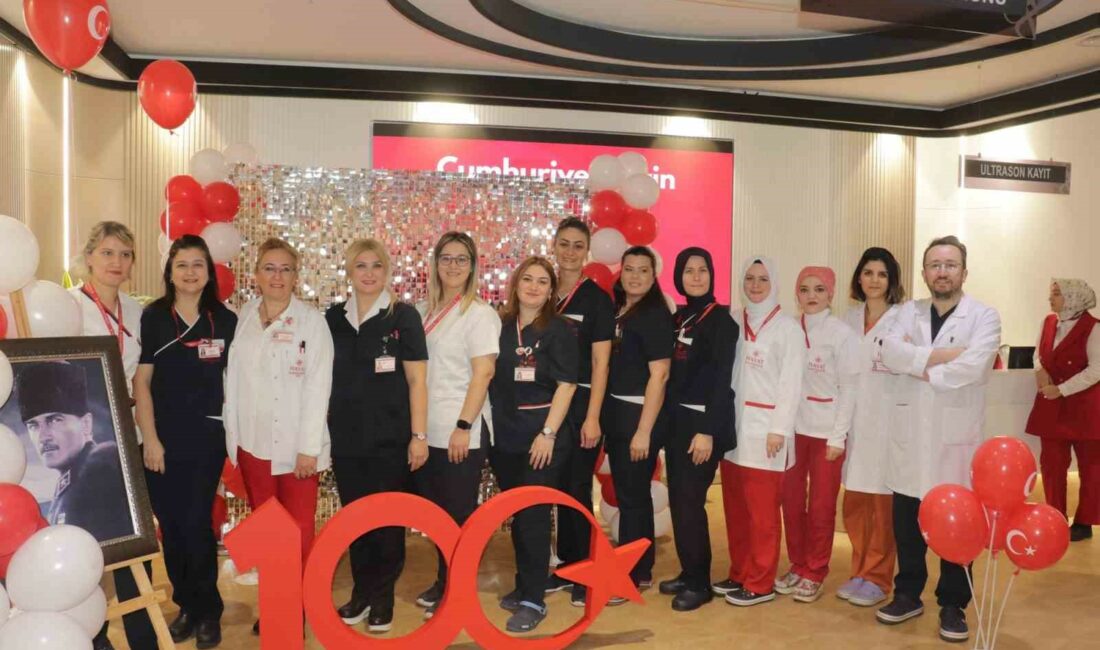 BURSA ÖZEL HAYAT HASTANESİ CUMHURİYET’İN 100. YILINDA 29 EKİM CUMHURİYET