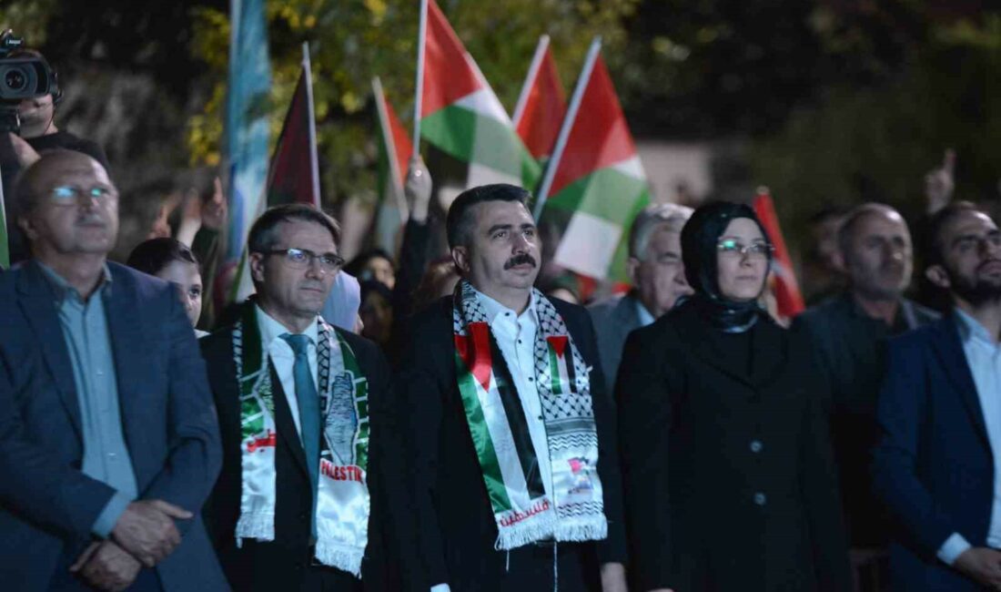 YILDIRIM BELEDİYESİ, İSRAİL’İN GAZZE’DE YAPTIĞI SOYKIRIMA DİKKAT ÇEKMEK VE MAZLUMLARA