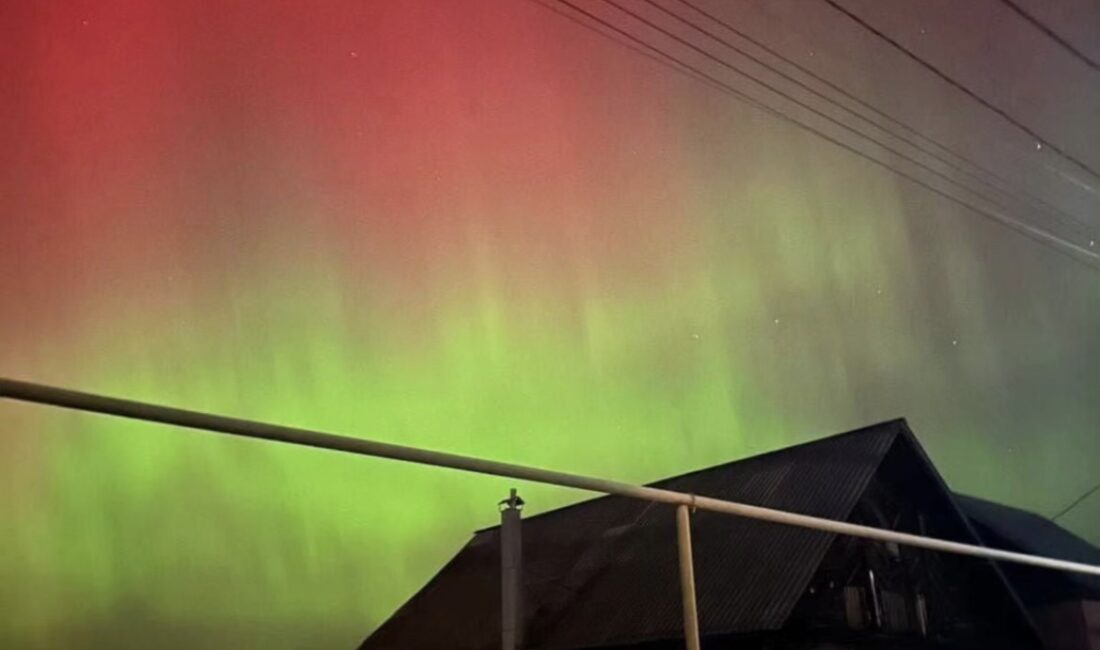 Dünyaya çarpan jeomanyetik fırtına nedeniyle Avrupa ve Türkiye'nin farklı noktalarından