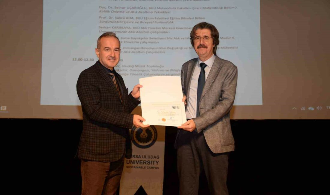 Atık yönetimi tüm insanlığın sorunu BURSA ULUDAĞ ÜNİVERSİTESİ (BUÜ) SÜRDÜRÜLEBİLİRLİK KOORDİNATÖRLÜĞÜ VE ATIK YÖNETİM MERKEZİ,