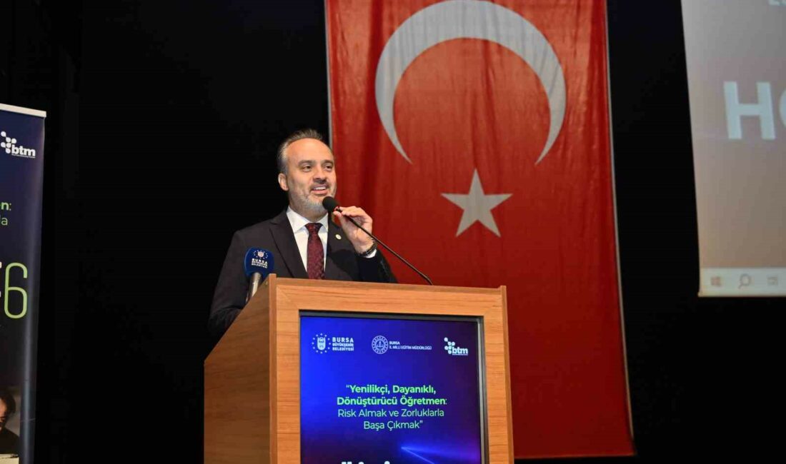 Başkan Aktaş: “Kalkınmanın mimarları öğretmenler olacak” BURSA BÜYÜKŞEHİR BELEDİYESİ'NİN İL MİLLİ EĞİTİM MÜDÜRLÜĞÜ İŞ BİRLİĞİYLE BU