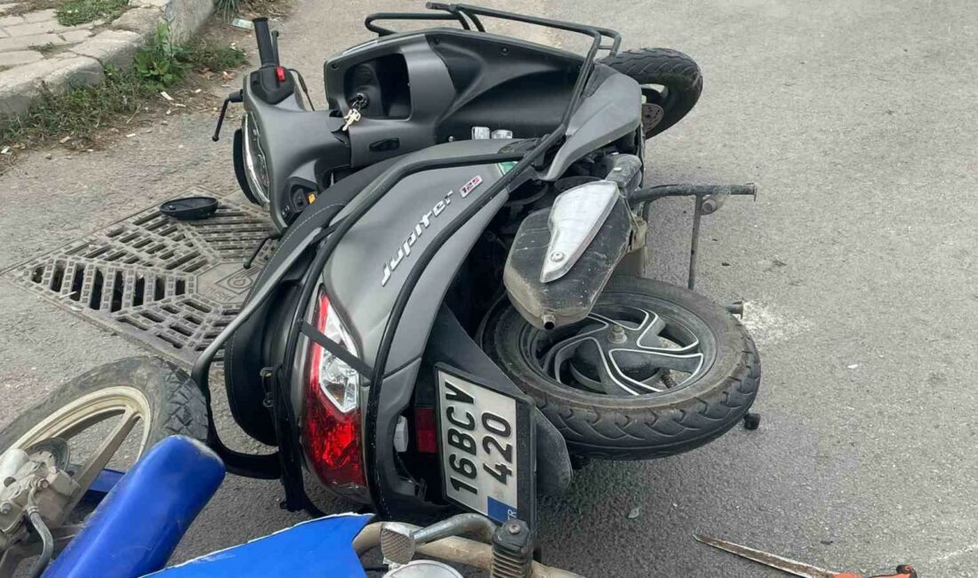 Bursa’da 2 motosiklet çarpıştı BURSANIN İZNİK İLÇESİNDE İKİ MOTOSİKLETİN ÇARPIŞTIĞI KAZADA HER İKİ