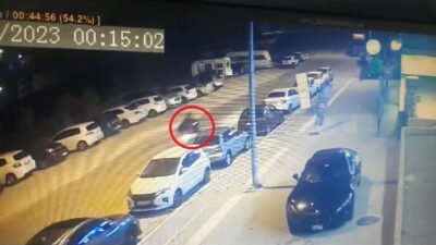 Bursa’da bir kişinin öldüğü feci kaza kamerada