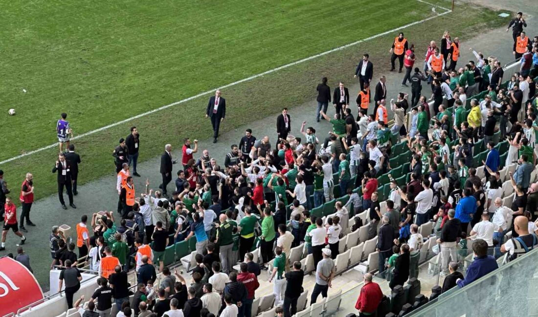 BURSASPOR KULÜBÜ, KIRŞEHİR FSK MAÇI SONRASI PFDK'DAN CEZA YEDİ.