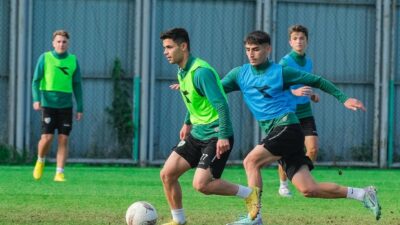 BURSASPOR'DA BUGÜN YAPILAN İDMANLA 1461 TRABZON FK MAÇI HAZIRLIKLARI DEVAM