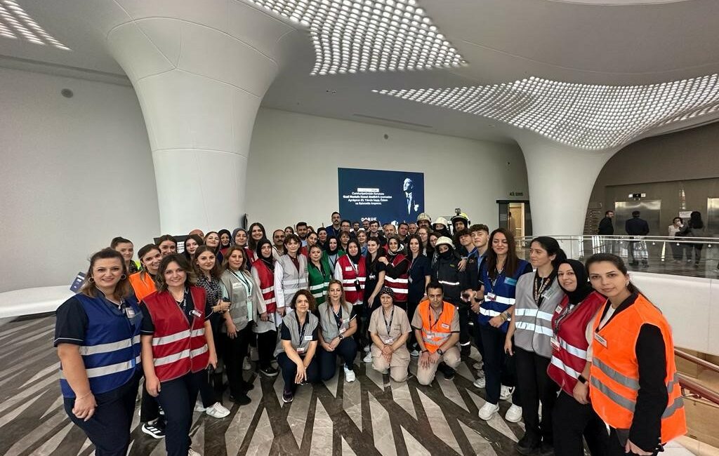 Doruk Nilüfer afetlere karşı hazır ÖZEL DORUK NİLÜFER HASTANESİ VE BURSA BÜYÜKŞEHİR BELEDİYESİ İTFAİYE DAİRE